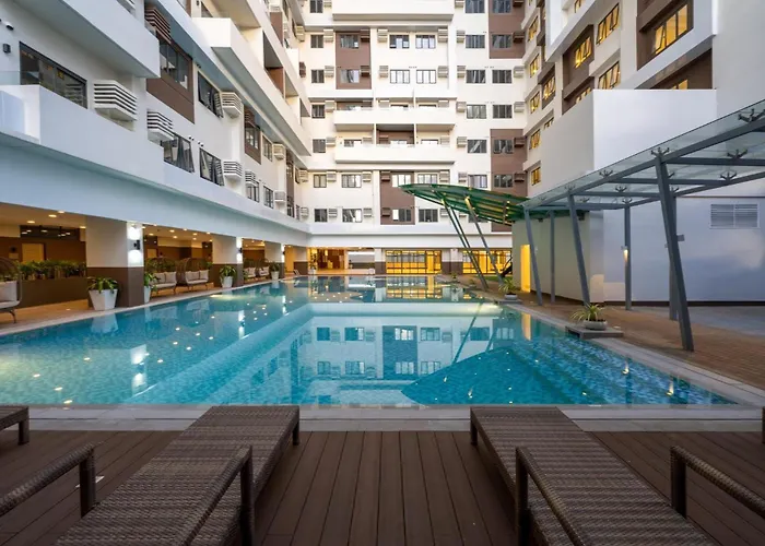 Ld Cozy Unit Near It Park - Pool, Gym Aparthotel Cebu
